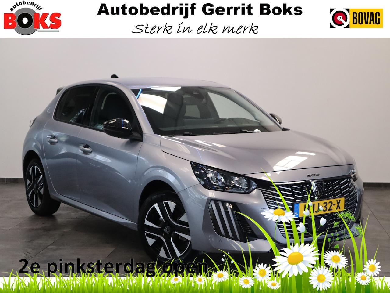 Peugeot 208 - Hybrid 100 e-DCS6 Allure Navigatie Climate Control Cruise Control - AutoWereld.nl