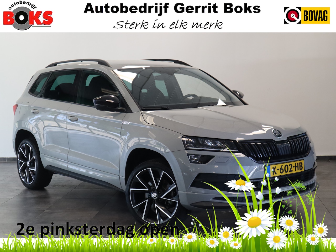 Skoda Karoq - 1.5 TSI ACT Sportline Business CruiseControl Trekhaak Full-led - AutoWereld.nl