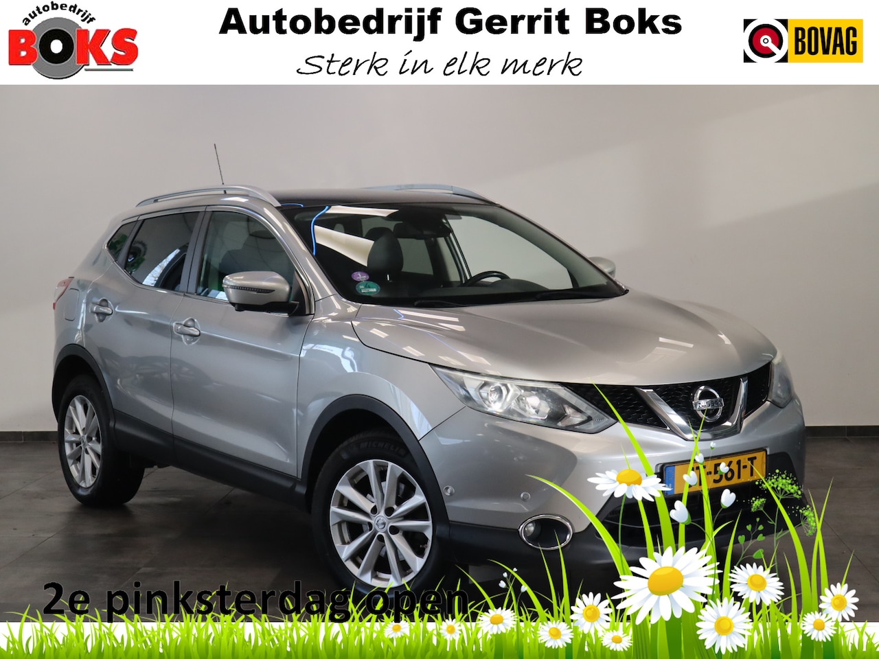 Nissan Qashqai - 1.2 Tekna 17" Panoramadak Leder Trekhaak - AutoWereld.nl