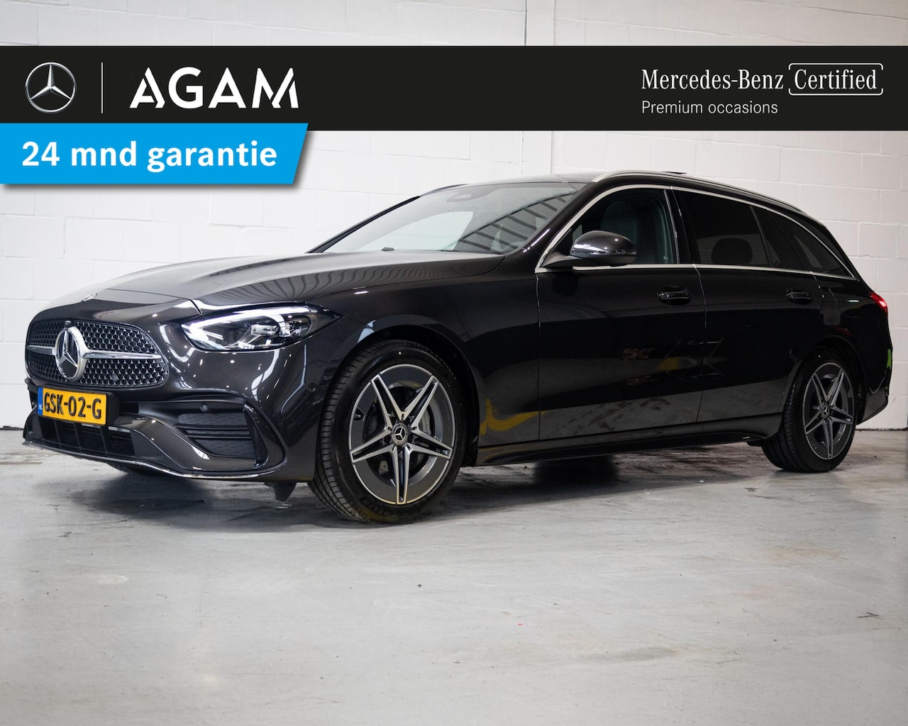 Mercedes-Benz C-klasse Estate - 300 e Star Edition AMG Line Panorama dak | Trekhaak - AutoWereld.nl