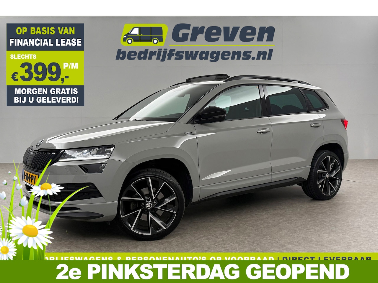 Skoda Karoq - 1.5 TSI 150PK DSG Pano LED Sfeer Trekhaak Virtual Canton-Audio Camera Carplay Cruise Clima - AutoWereld.nl