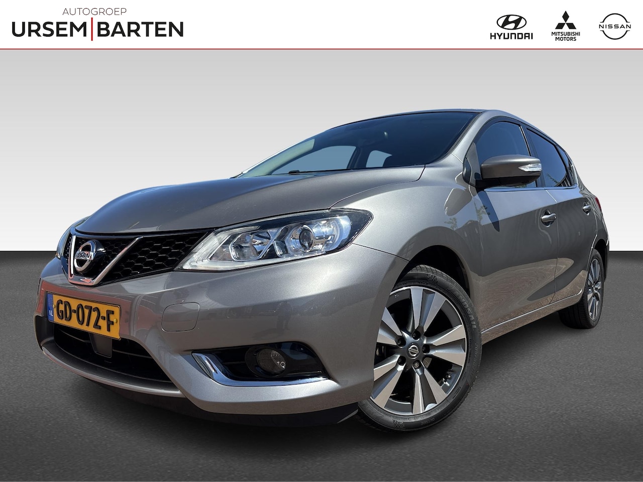 Nissan Pulsar - 1.2 DIG-T Tekna | leder | blind-spot | stoelverwarming | navi | cruise control | climate c - AutoWereld.nl