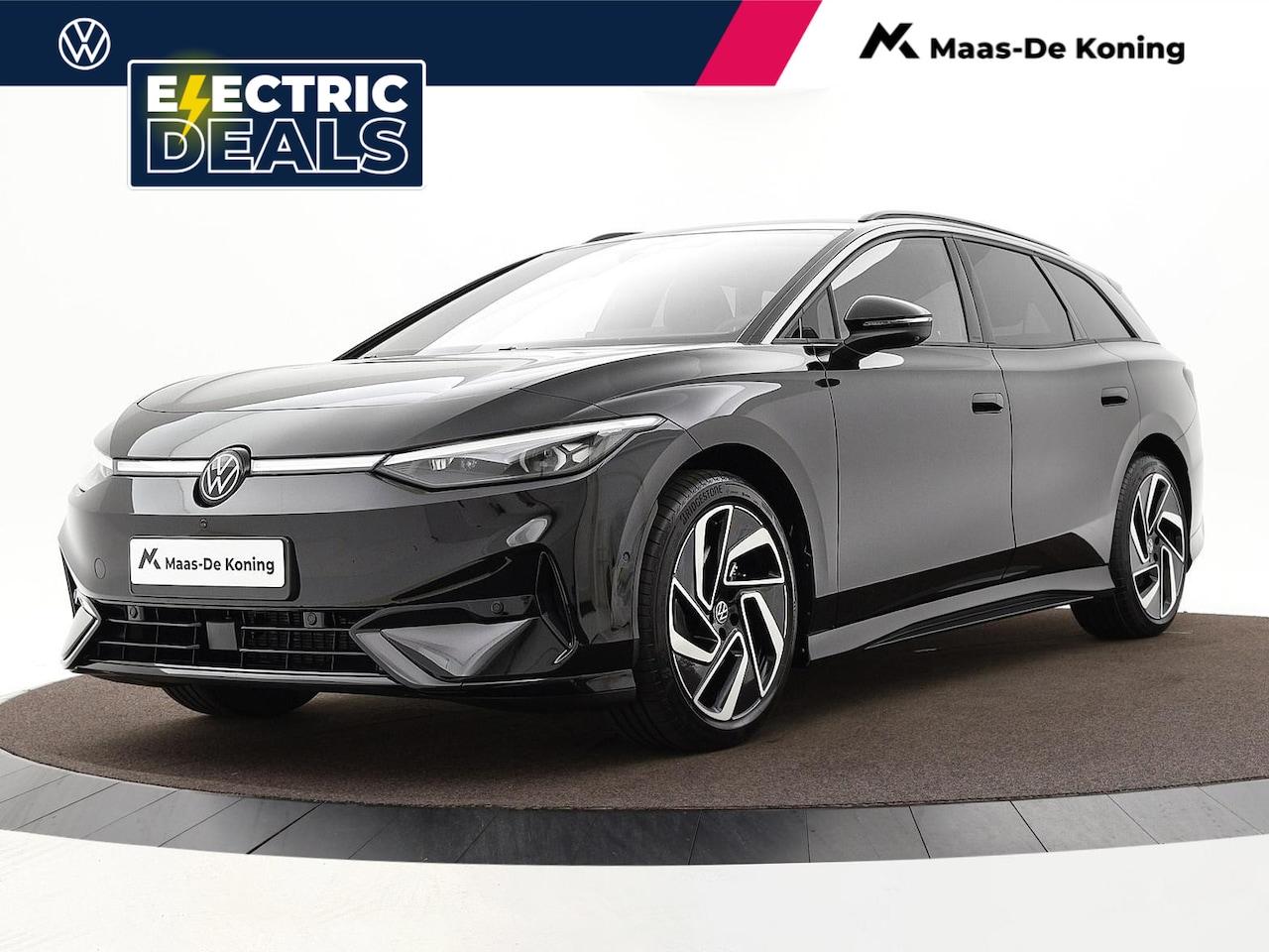 Volkswagen ID.7 Tourer - Pro Business 77 kWh accu, 210 kW/286 pk Electr. aandrijving · Trekhaak · Velgen 'montreal' - AutoWereld.nl