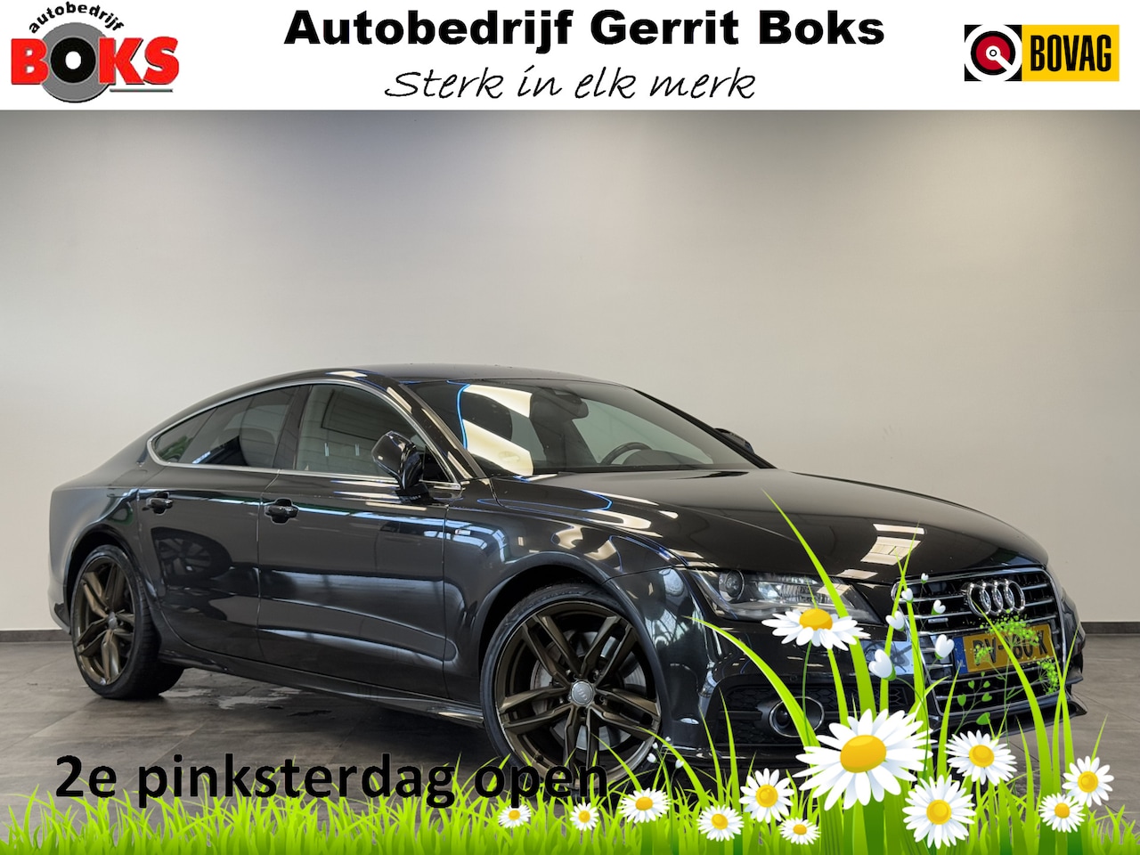 Audi A7 Sportback - 3.0 TDI BiT Quattro Pro-Line plus S-Line Navigatie 20LMV CruiseControl Luchtvering !! 2e P - AutoWereld.nl