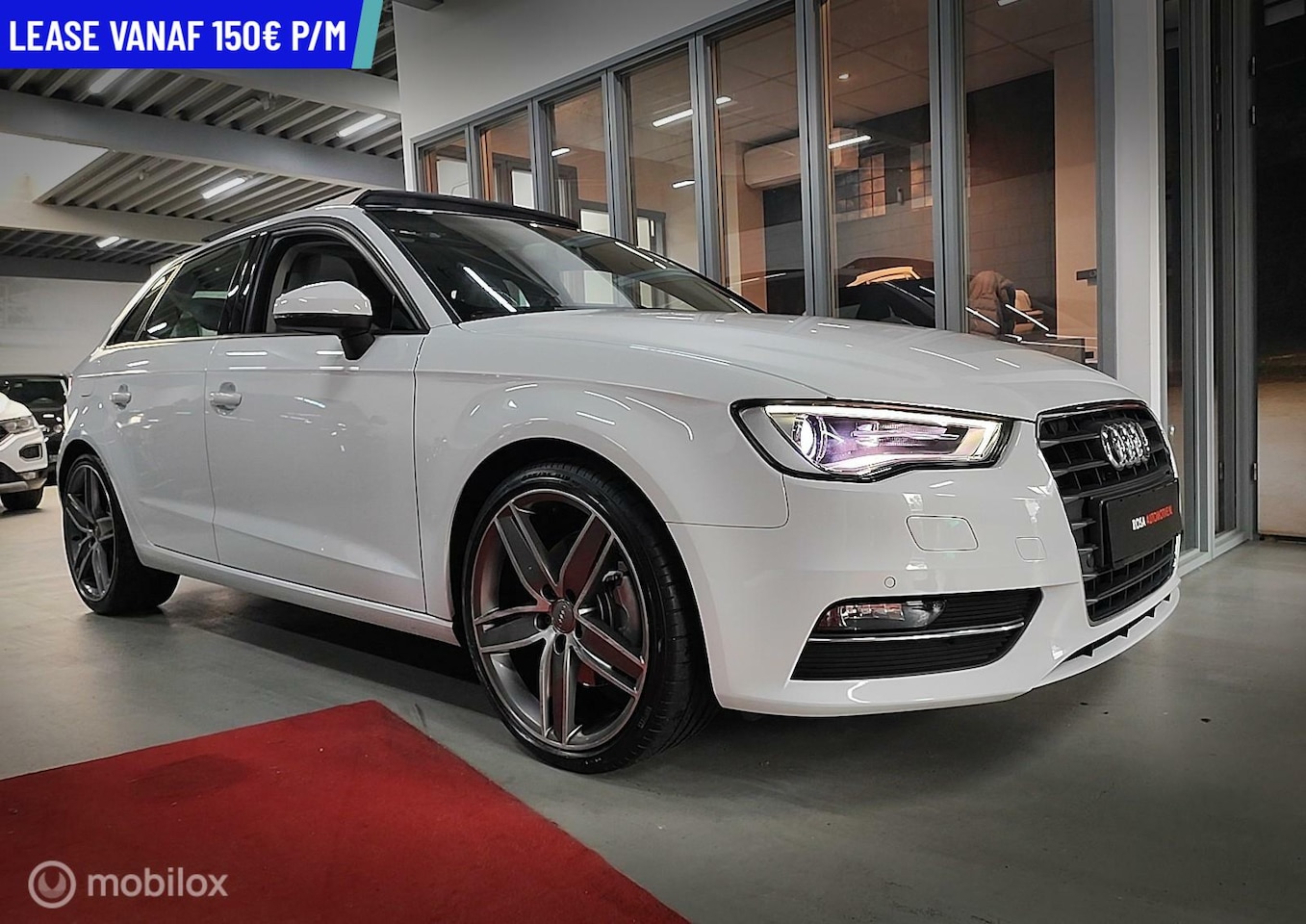 Audi A3 Sportback - 1.8 TFSI S TRONIC S LINE NAVI LEER PDC - AutoWereld.nl