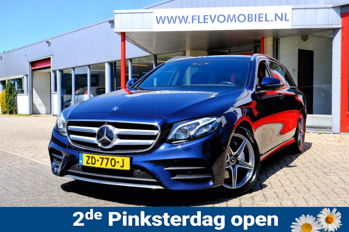 Mercedes-Benz E-klasse Estate - 200 d AMG Sport Edition Aut. Pano|Leder-Alcantara|Navi|360cam|LMV|Enz! - AutoWereld.nl