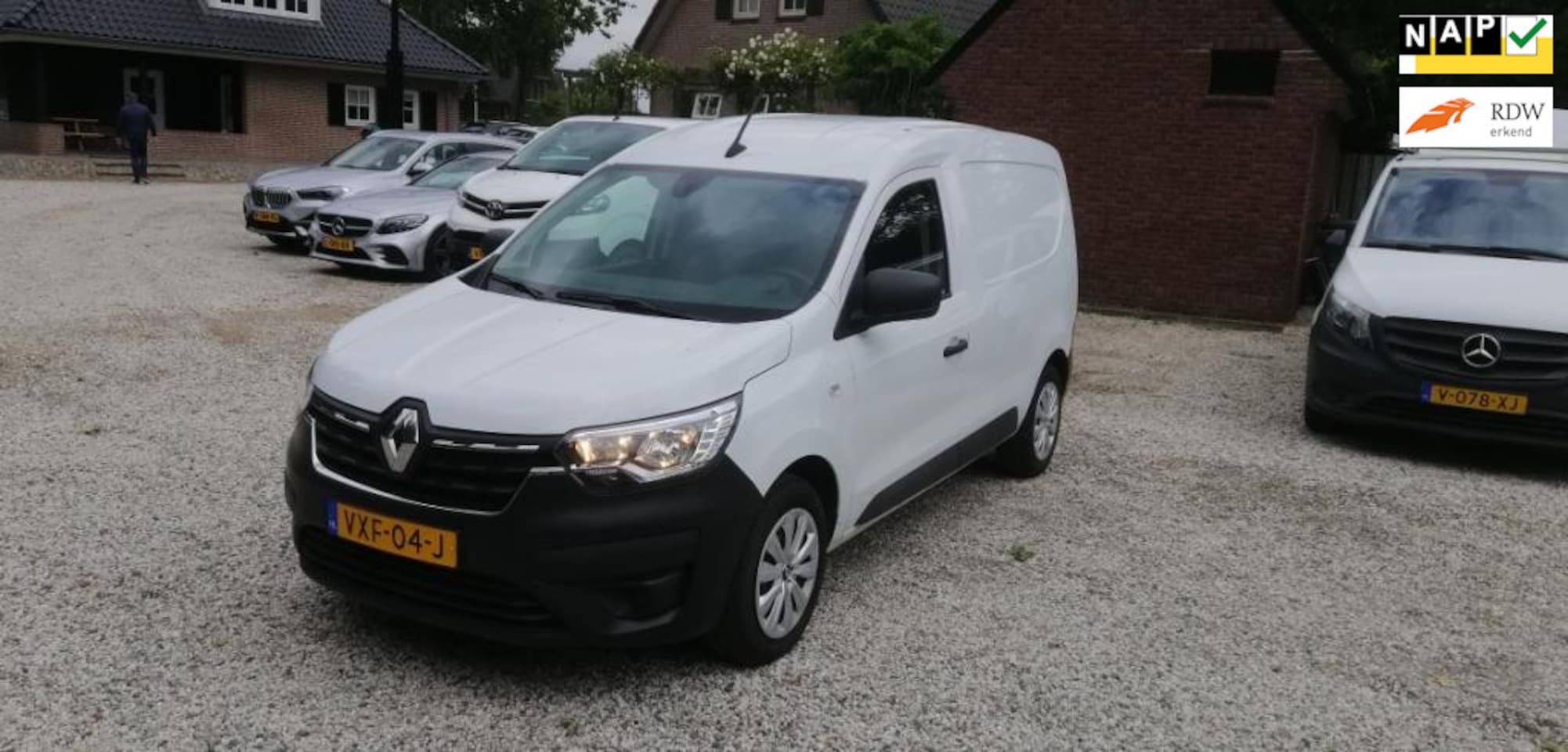 Renault Express - 1.5 dCi 75 Comfort + Appl/Android Carplay scherm, Kangoo Express - AutoWereld.nl