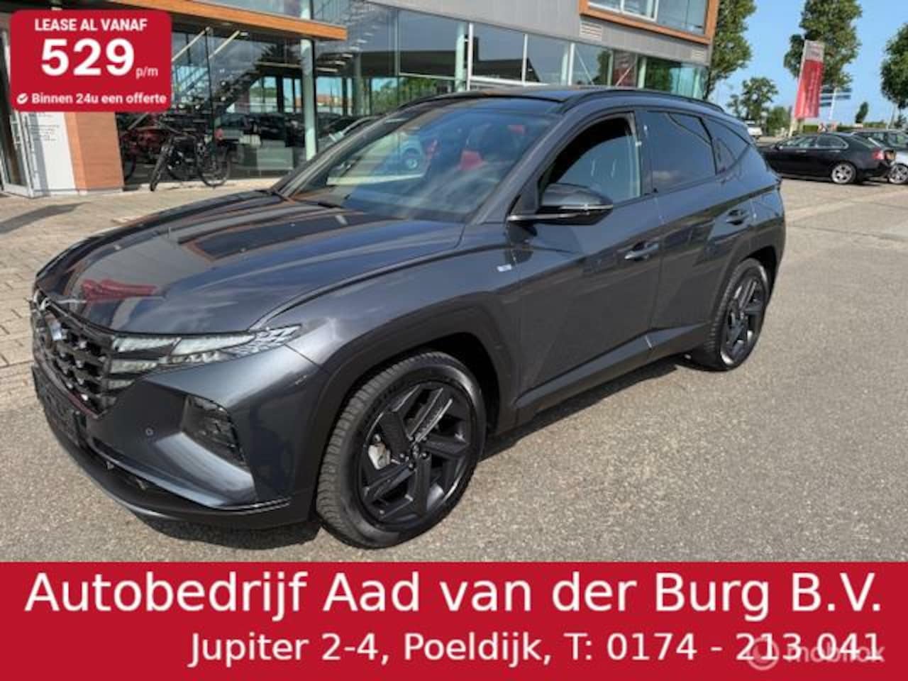 Hyundai Tucson - 1.6 T MHEV BlackLine 4WD Automaat , Trekhaak 1.650kg Trekgewicht , Panorama Dak , Stoel & - AutoWereld.nl