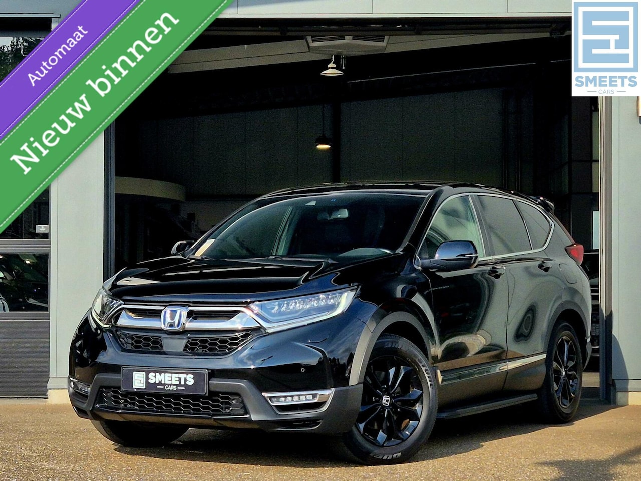 Honda CR-V - 2.0 e:HEV Black Edition Automaat |Leer|Nav|Cam|Vol - AutoWereld.nl