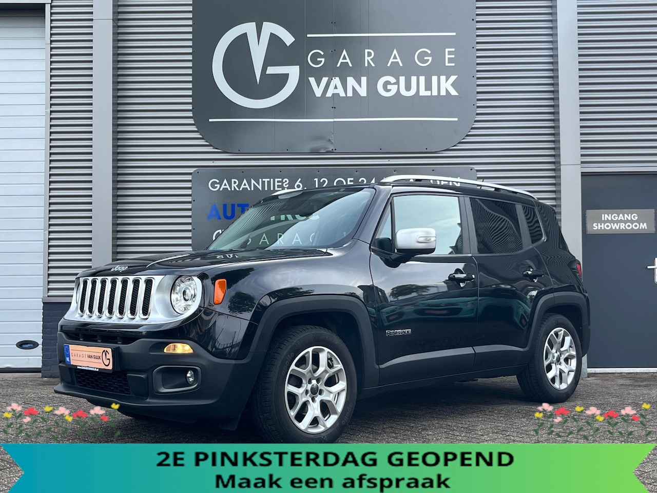 Jeep Renegade - 1.4 MultiAir 140PK Trekhaak,Navi,Clima,Cruise,Isofix,Bluetooth,Stoel+StuurVerwarming,Keyle - AutoWereld.nl
