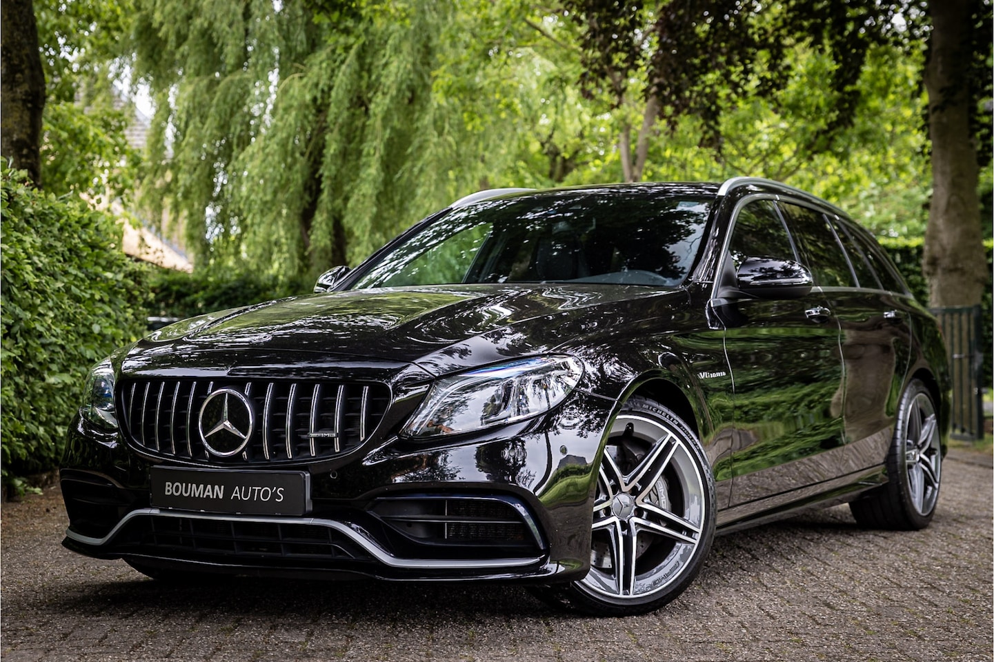Mercedes-Benz C-klasse Estate - AMG 63 Premium Plus Schaalstoel Distronic Burmester Panorama - AutoWereld.nl