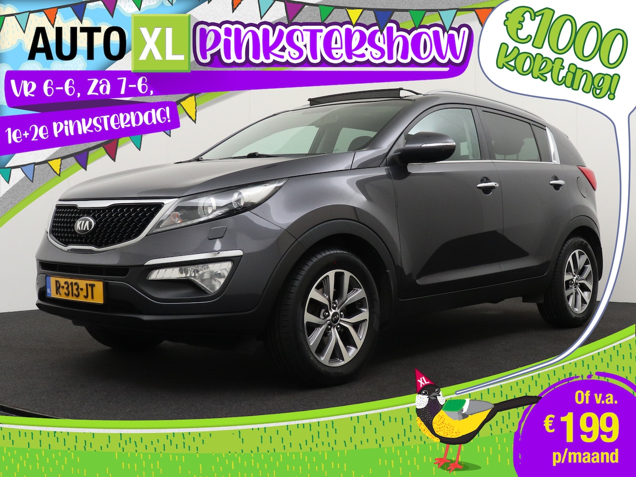 Kia Sportage - 1.6 135 PK GDI ExecutiveLine Pano-dak Camera Trekhaak Leder  1 - AutoWereld.nl