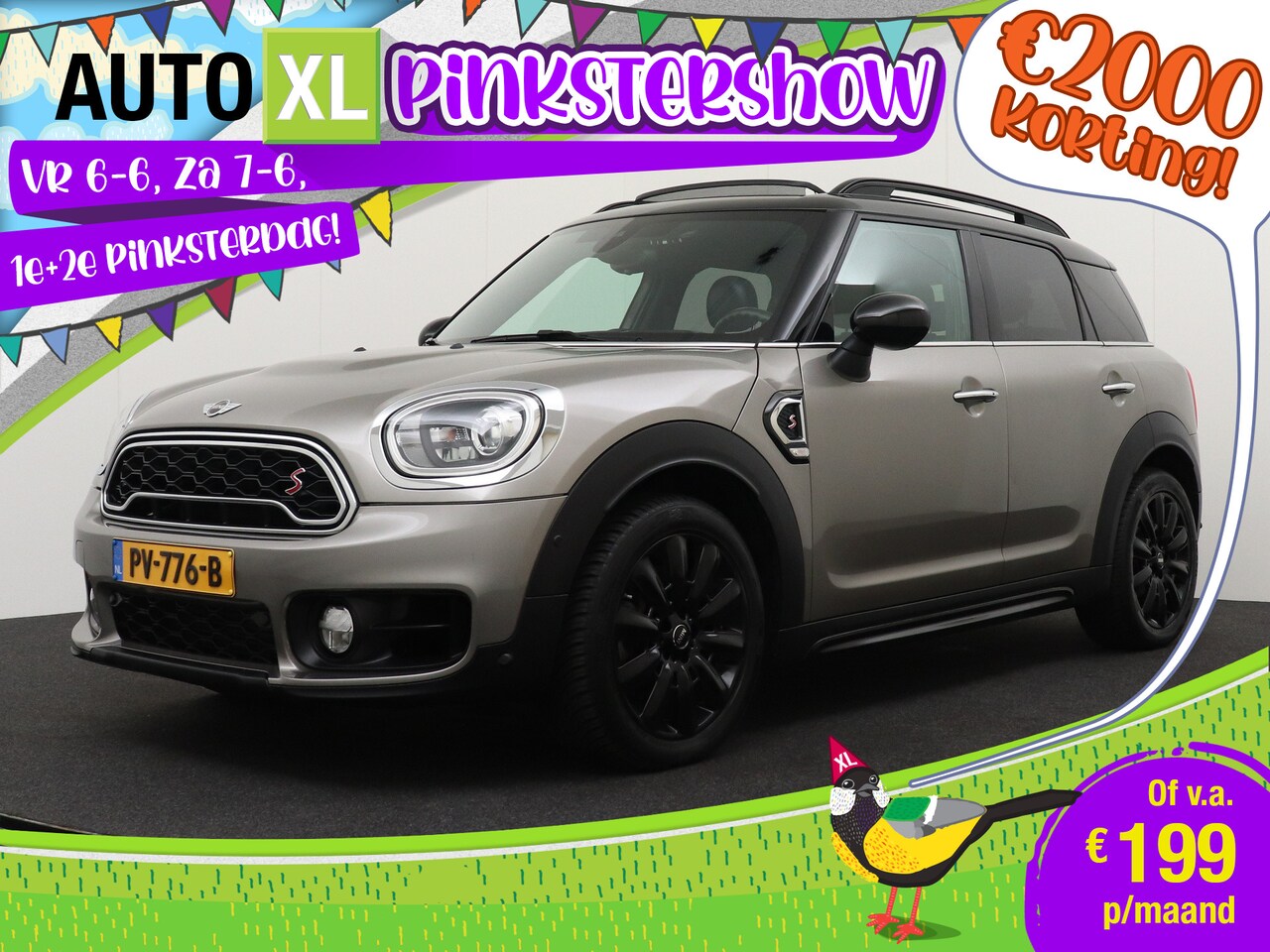 MINI Countryman - Mini 2.0 192 PK Aut. Cooper S Chili Pano-Dak Carplay Memory Leder 2 - AutoWereld.nl