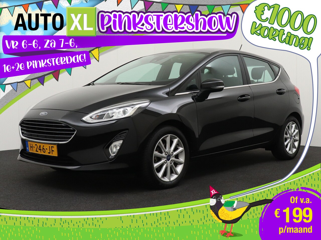 Ford Fiesta - 1.0 94 PK Titanium Carplay Navi Cruise Park. Sens - AutoWereld.nl