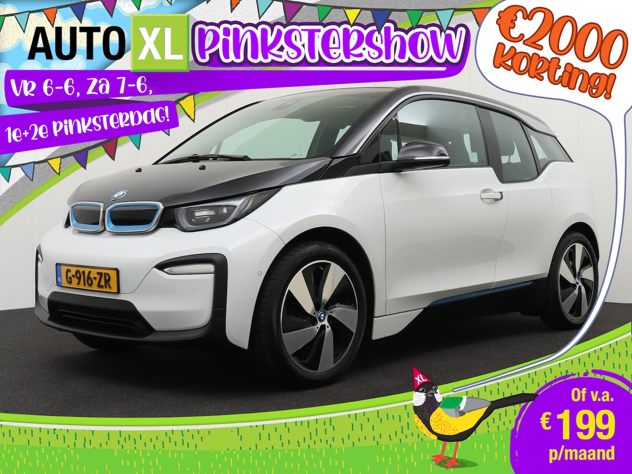 BMW i3 - Basis 120Ah 42 kWh Warmtepomp Camera Adapt. Cruise stop&go LED 2 - AutoWereld.nl