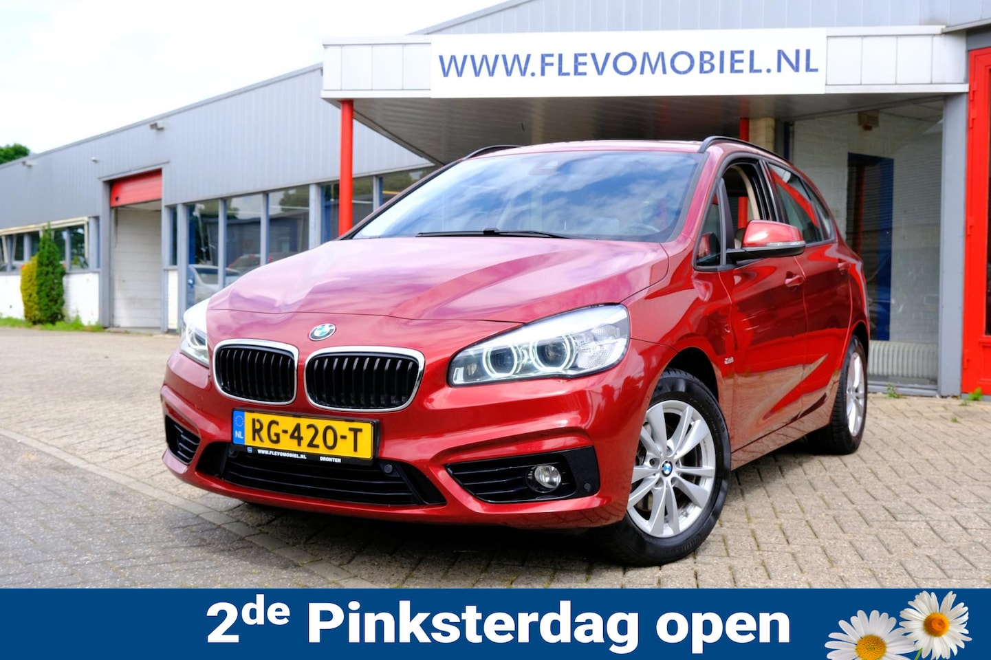 BMW 2-serie Active Tourer - 218i High Executive Aut. Pano|Leder|Sporstoelen|Navi|Clima|LMV - AutoWereld.nl