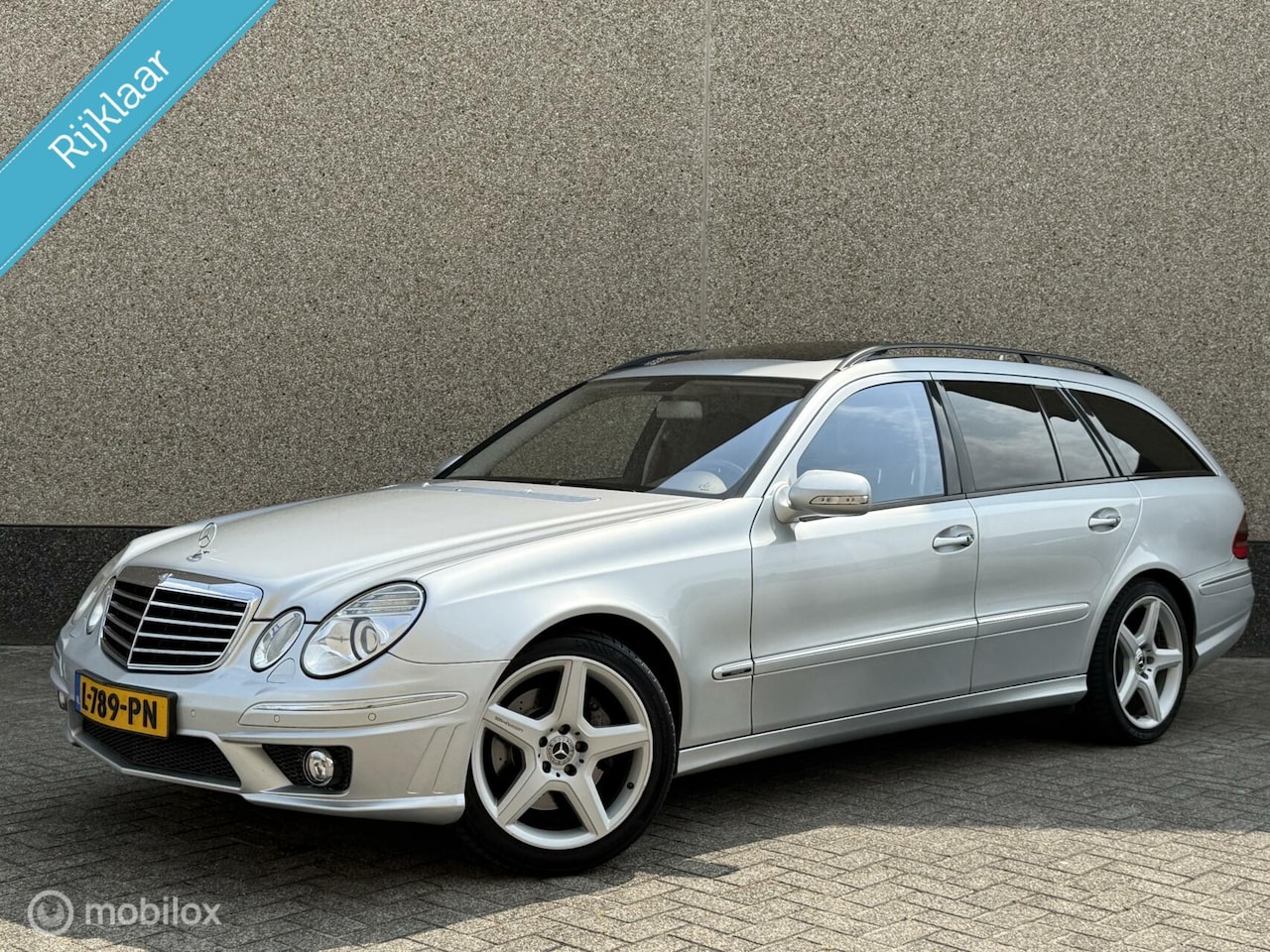 Mercedes-Benz E-klasse Estate - E350 CGI Avantgarde AMG Cruise Leer Navi Facelift Model Xenon 2008 - AutoWereld.nl