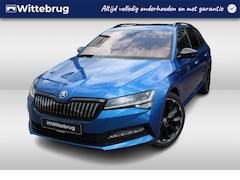Skoda Superb Combi - 1.4 TSI iV 218pk Sportline DSG Automaat / Panorama dak / LED / NAVI / APP / Camera / Park