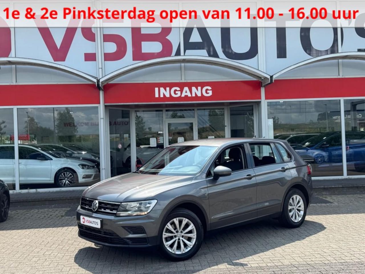 Volkswagen Tiguan - 1.4 TSI NIEUW MODEL NAVIGATIE ECC-AIRCO LMV PDC - AutoWereld.nl