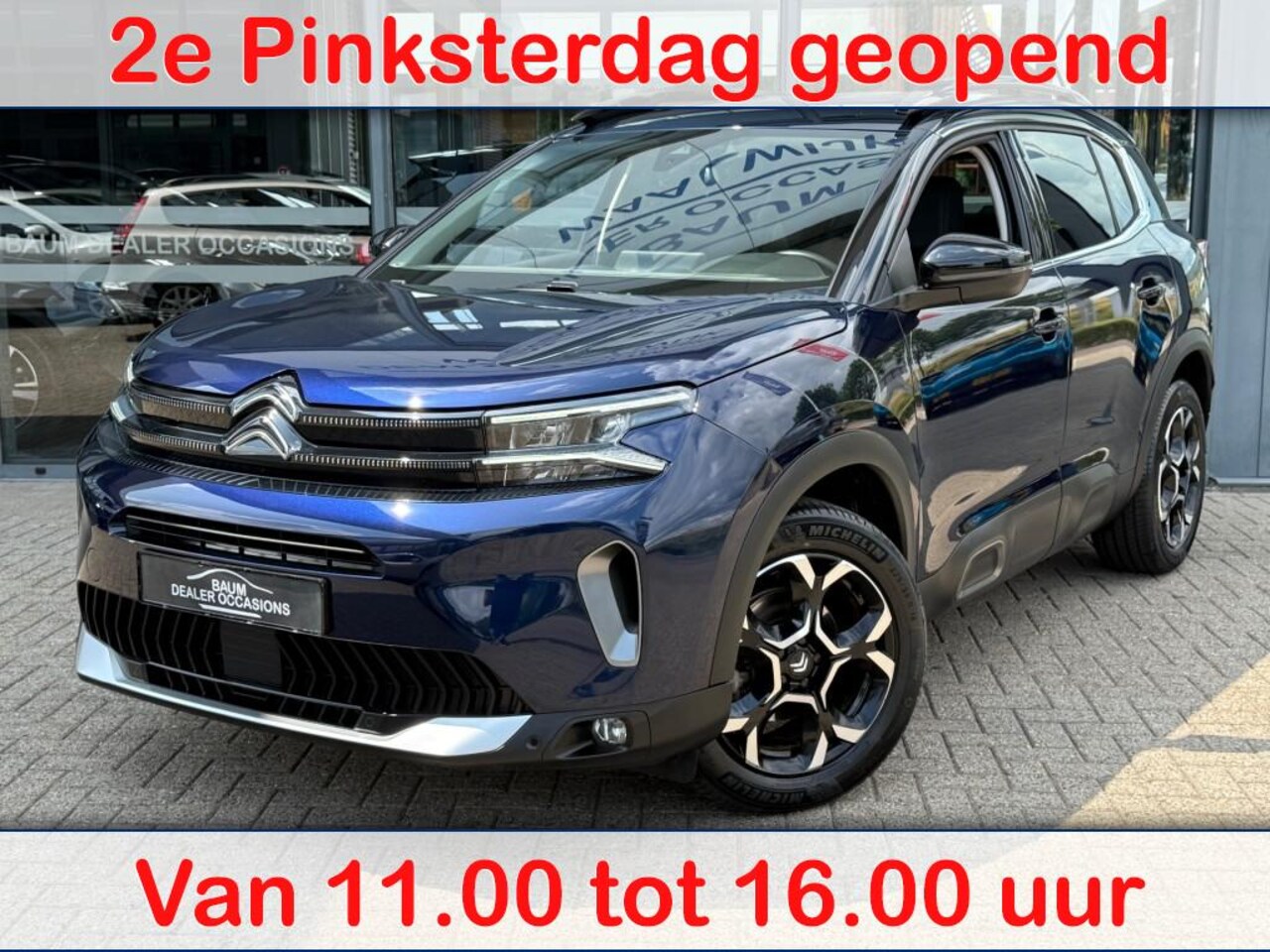 Citroën C5 Aircross - 1.2 AUTOMAAT BUSINESS PLUS AIRCO NAVI 360CAMERA. - AutoWereld.nl