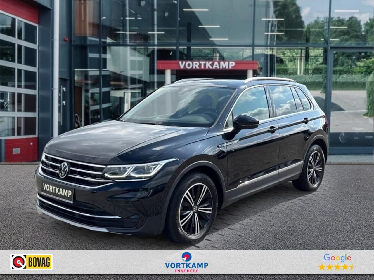 Volkswagen Tiguan - 1.5 TSI DSG ELEGANCE TREKHAAK/CAMERA/NAVI/ACC/CARPLAY/STOELVERW - AutoWereld.nl
