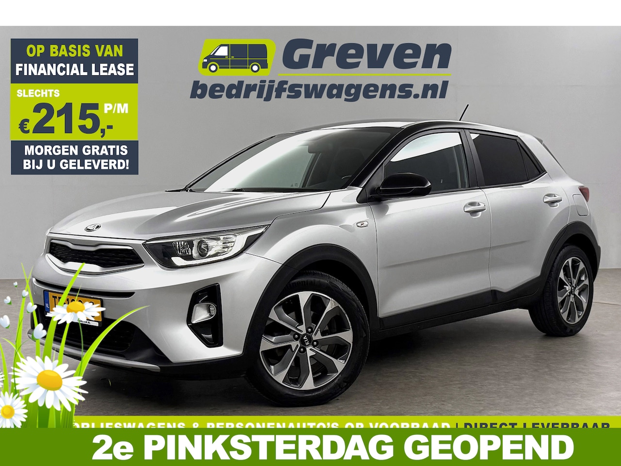Kia Stonic - 1.0 T-GDi Camera LED Carplay Airco Cruise Navi PDC 17''LMV - AutoWereld.nl