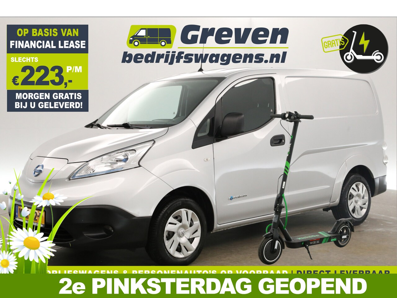 Nissan e-NV200 - Optima 40 kWh L1H1 | GRATIS E-Step! | EMISSIEVRIJE ZONE | Elektrisch | Automaat Airco Crui - AutoWereld.nl