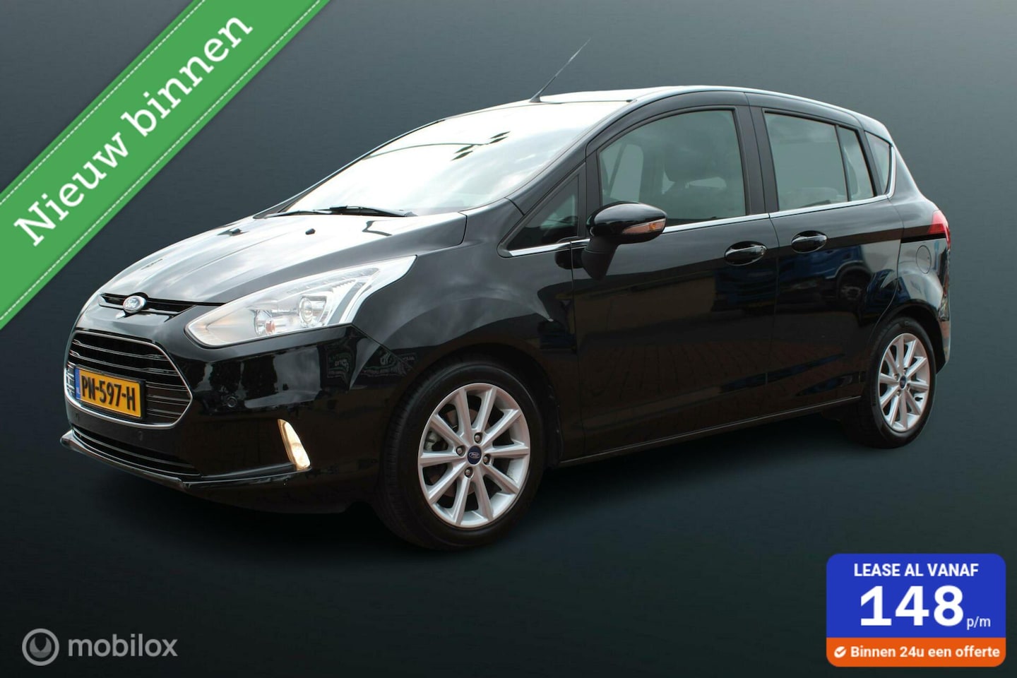 Ford B-Max - 1.0 EcoBoost Titanium 1.0 EcoBoost Titanium, Trekhaak, Pdc voor + achter+ camera, Cruise, Navi, Airco. - AutoWereld.nl