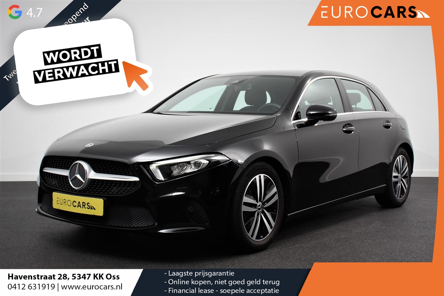 Mercedes-Benz A-klasse - 200 Aut 7-DCT Progressive Navigatie Camera Adaptive Cruise Control Keyless Go Lane Assist - AutoWereld.nl