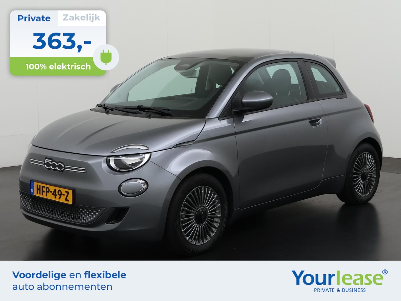 Fiat 500 - Icon 42kWh | All-in 363,- Private Lease | Zondag Open! - AutoWereld.nl