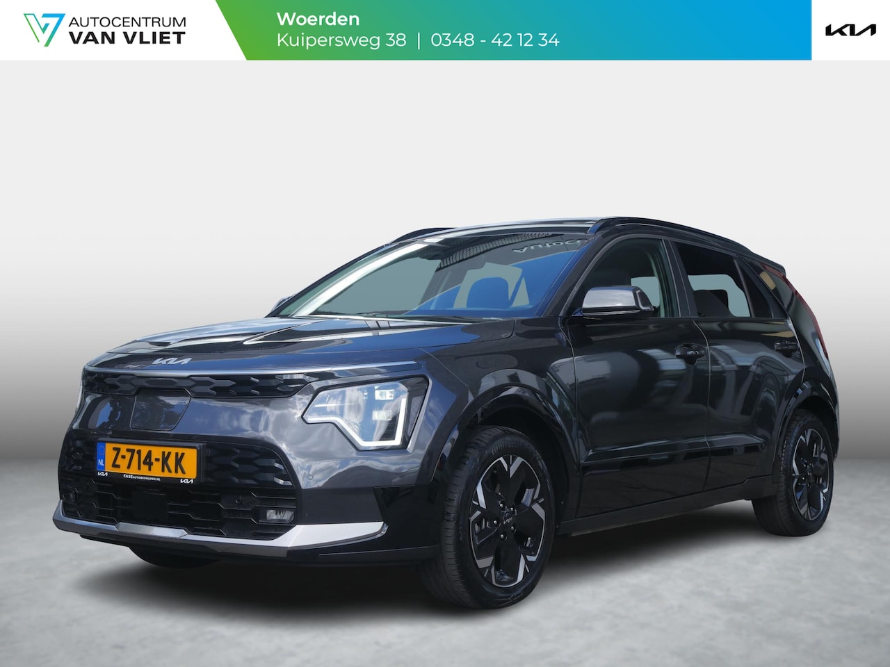 Kia Niro EV - DynamicPlusLine 64.8 kWh | Camera | Cruise | Carplay | Navi | Stoel-stuurverwarming| Schui - AutoWereld.nl