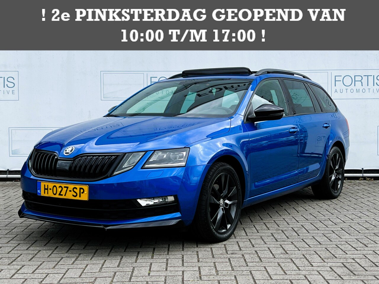 Skoda Octavia Combi - 1.5 TSI Greentech Sport Business NL AUTO | PANO | SPORTSTOELEN | CARPLAY | ! 2DE PINKSTERD - AutoWereld.nl