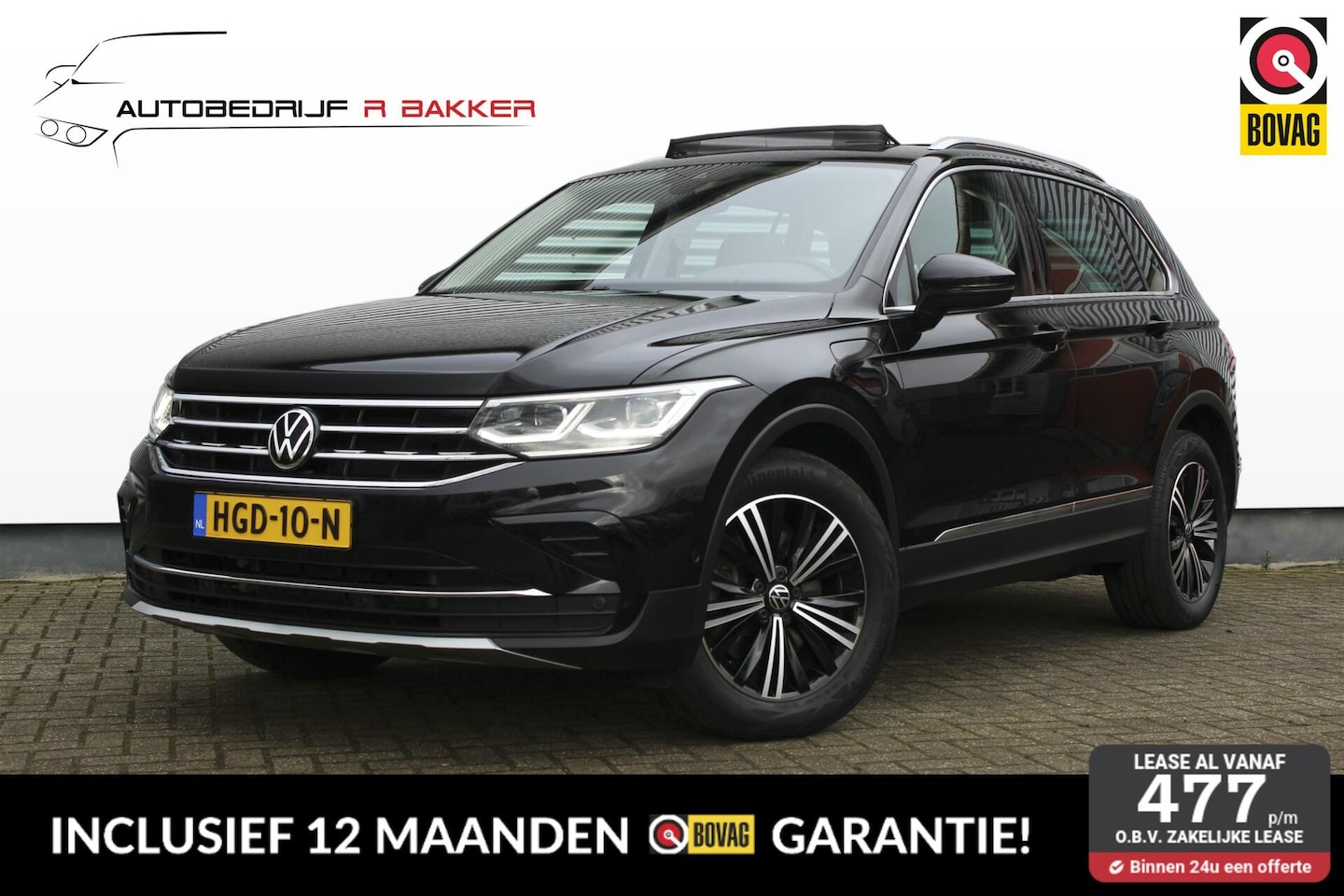 Volkswagen Tiguan - 1.4 TSI eHybrid Elegance // Elek. Trekhaak - Panoramadak - Matrix LED IQ Light - Camera - - AutoWereld.nl