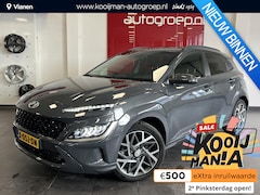 Hyundai Kona - 1.6 GDI HEV Fashion Design / Grey Editon, Met Afneembare Trekhaak, Stoelverwarming EN Verk