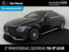 Mercedes-Benz C-klasse Coupé - 63 AMG / Panoramadak/ Rijassistentiepakket/ Carbon/ Head Up/ 20 inch/