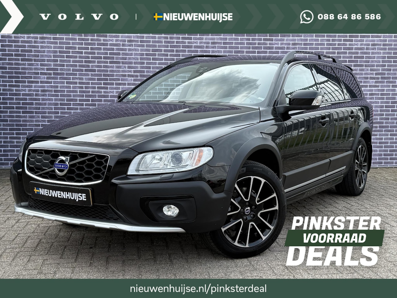 Volvo XC70 - 2.4 D4 AWD Dynamic | 5 CILINDER! | EURO 6 | Volvo on call | 18" lm velgen | Adaptieve crui - AutoWereld.nl