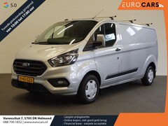 Ford Transit Custom - 131pk L2H1 Trend Trekhaak Airco Cruise control Parkeersensoren Dakdragers 3-Zits Euro6