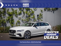 Volvo V90 - T6 Plug-in hybrid AWD Ultra Dark | Schuif-/kanteldak | Trekhaak | Adaptieve LED koplampen