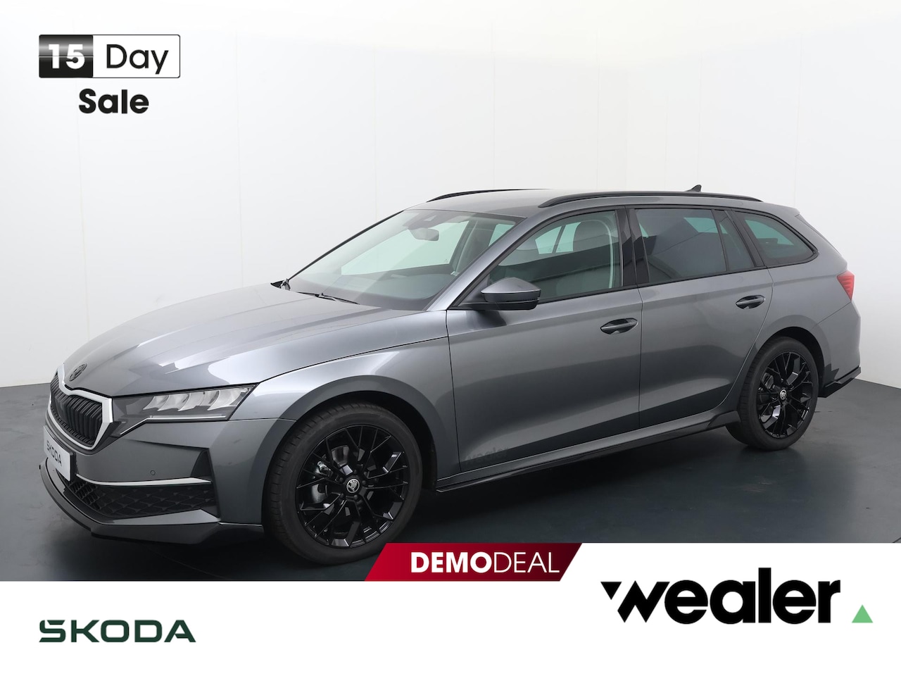 Skoda Octavia Combi - First Black Styling Pakket 1.5 TSI 115 pk DSG | Automaat | Navigatie | Adaptieve cruise co - AutoWereld.nl