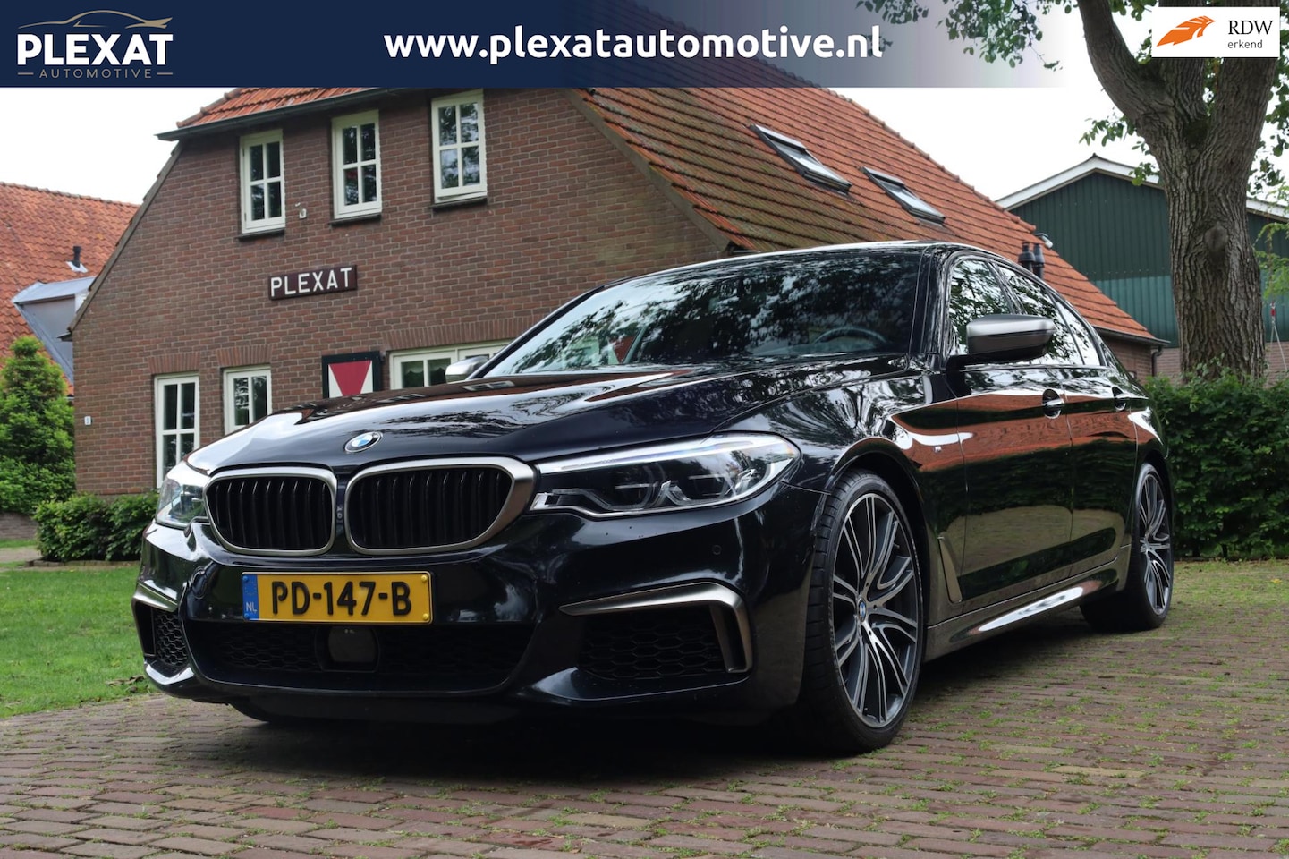 BMW 5-serie - M550i xDrive High Executive Aut. | Orig. NL | Slechts 64.000KM | Adaptieve Cruise | Dodeho - AutoWereld.nl
