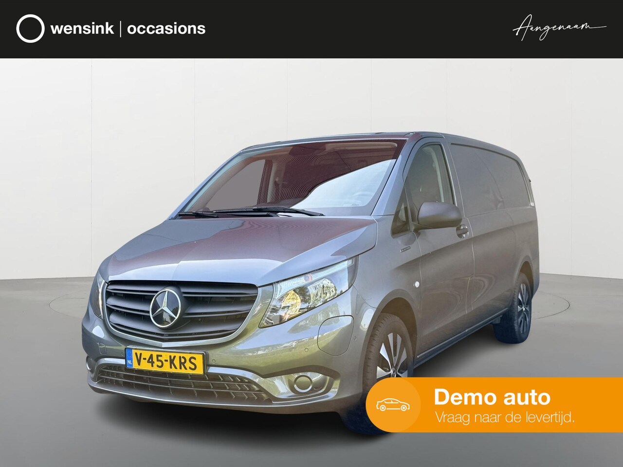 Mercedes-Benz eVito - 112 | L2 Lang | 60 kWh | 2-zits | Parkeercamera | Airco | Betimmering | Navigatie | DEMO - AutoWereld.nl