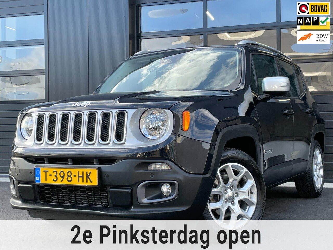 Jeep Renegade - 1.4 MultiAir Limited |KEYLESS GO/ENTRY|STOEL/STUURVERW.NAVI|CLIMA|CRUISE|NETTE AUTO| - AutoWereld.nl