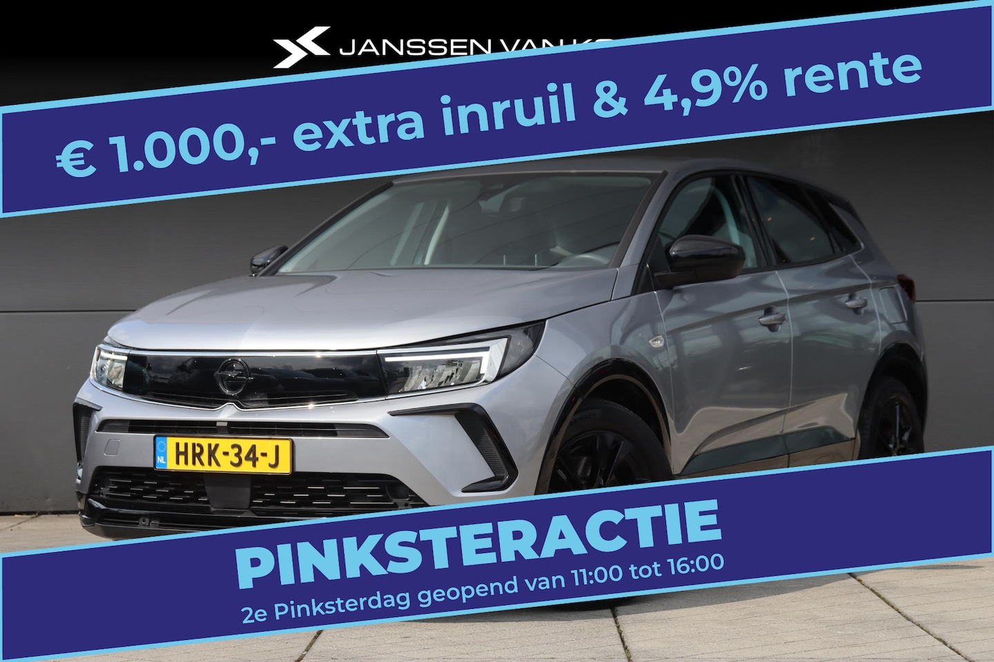 Opel Grandland - 1.6 Turbo Hybrid Level 4 GS / Leder / Stoelverwarming en -Ventilatie / Trekhaak - AutoWereld.nl