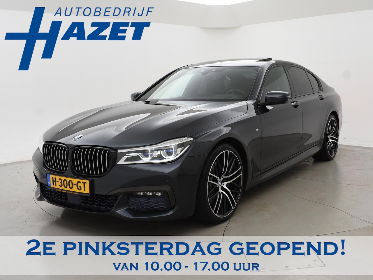 BMW 7-serie - 750i XDRIVE 449 PK V8 M-SPORT + REAR ENTERTAINMENT B&W HIGH END | LASER | SCHUIFDAK | TREK - AutoWereld.nl