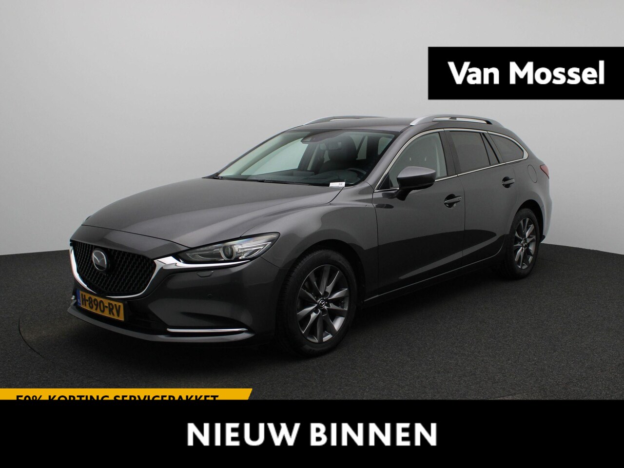 Mazda 6 Sportbreak - 2.0 SkyActiv-G 165 Comfort | Bose Audio | Camera | Climate Control | stoelverwarming | - AutoWereld.nl
