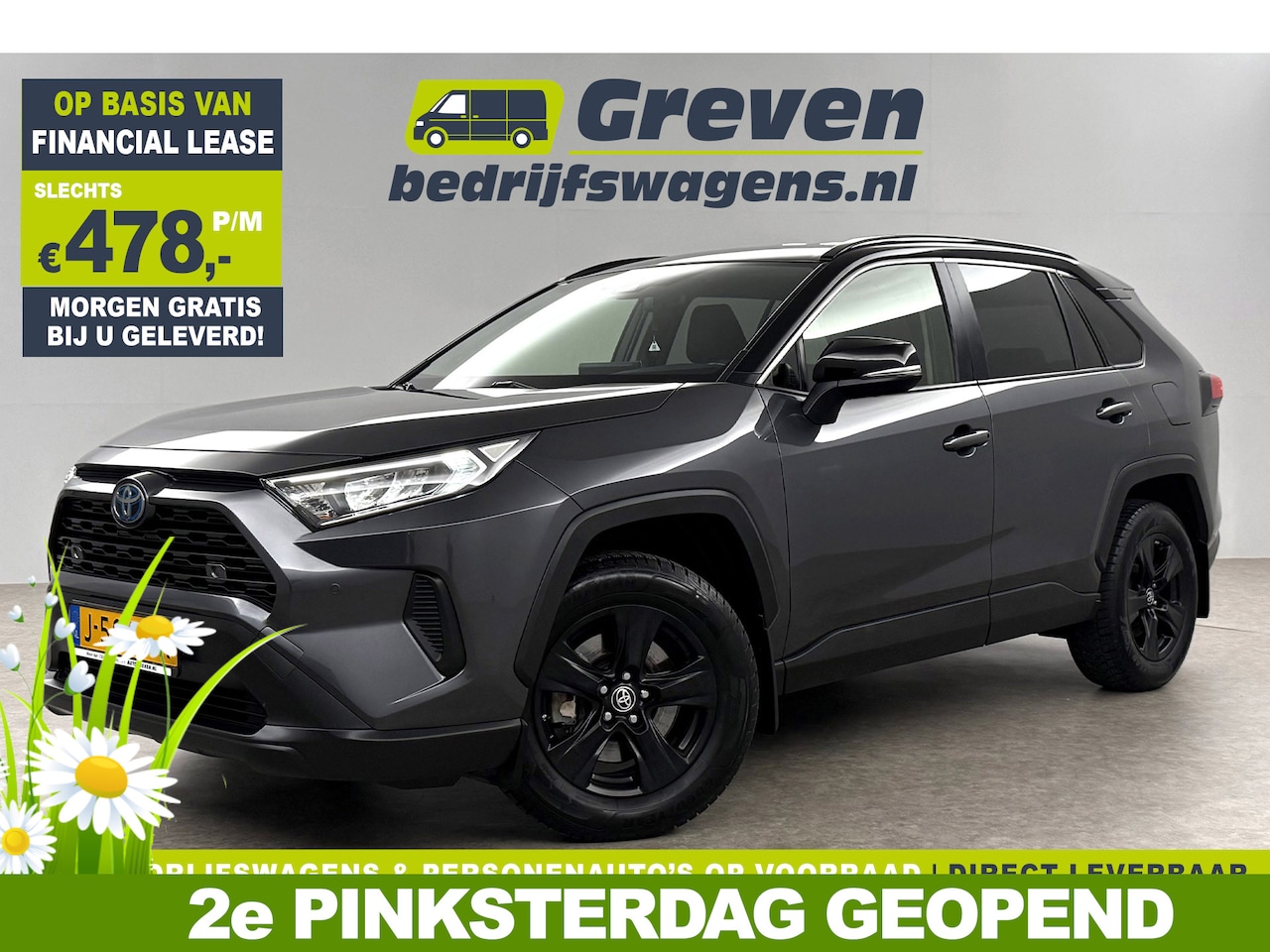 Toyota RAV4 - 2.5 Hybrid 242PK LED Carplay Clima Cruise Parkeersensoren 17"LMV - AutoWereld.nl
