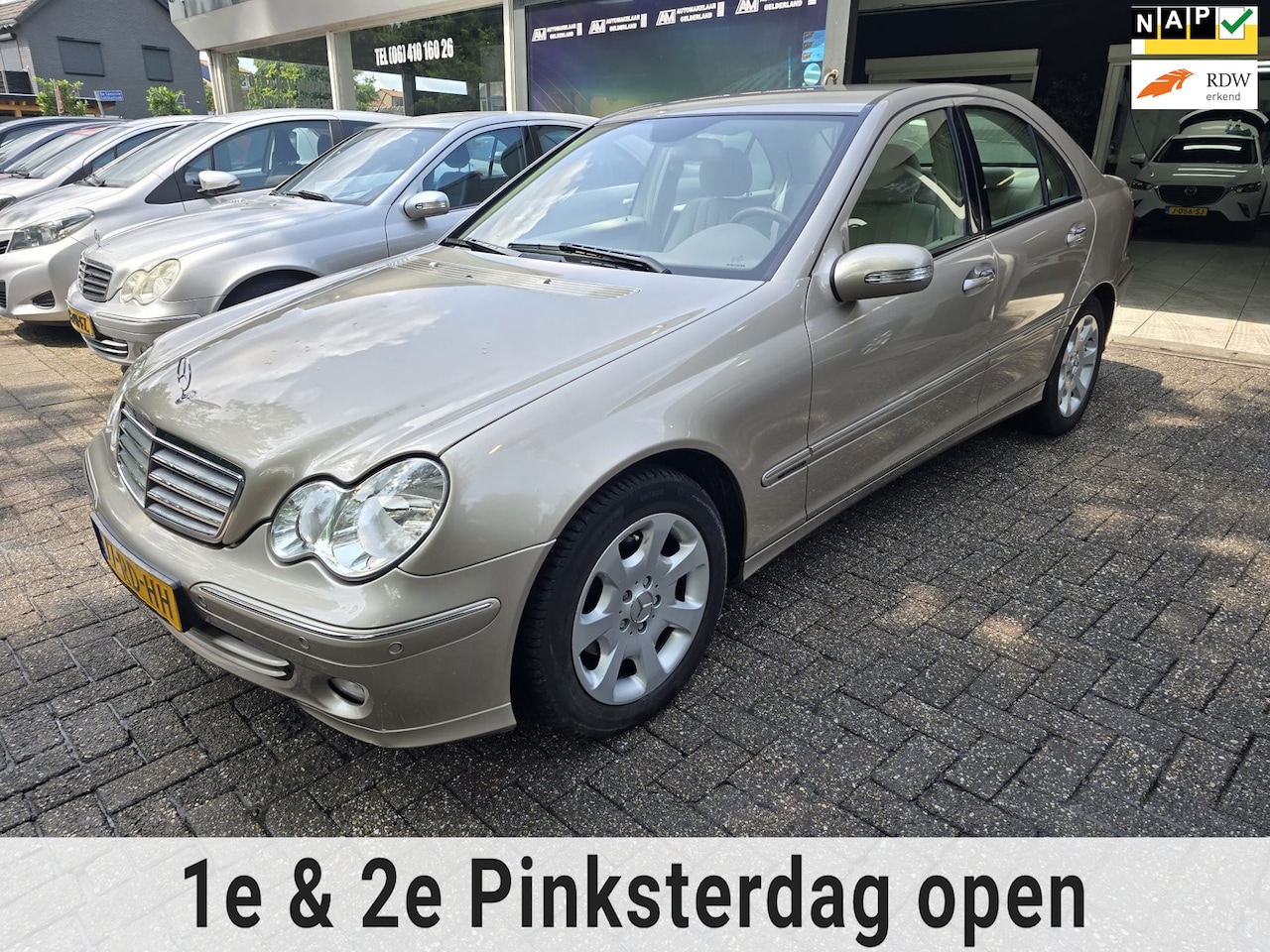 Mercedes-Benz C-klasse - 200 K. Elegance | AUTOMAAT | 2E EIGENAAR | YOUNGTIMER | 12 MND GARANTIE | NAVI | PDC | CRU - AutoWereld.nl