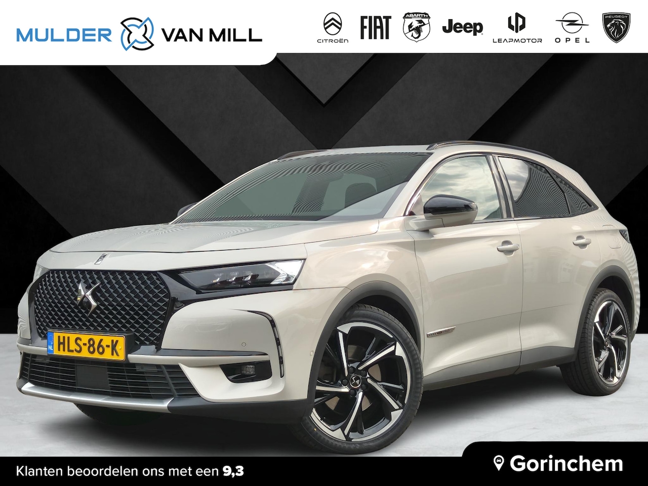 DS 7 Crossback - Louvre e-Tense 1.6 PHEV 4x4 Hybrid4 300pk e-EAT8 | SCHUIF/KANTELDAK | NAPPA LEDER | HANDSF - AutoWereld.nl