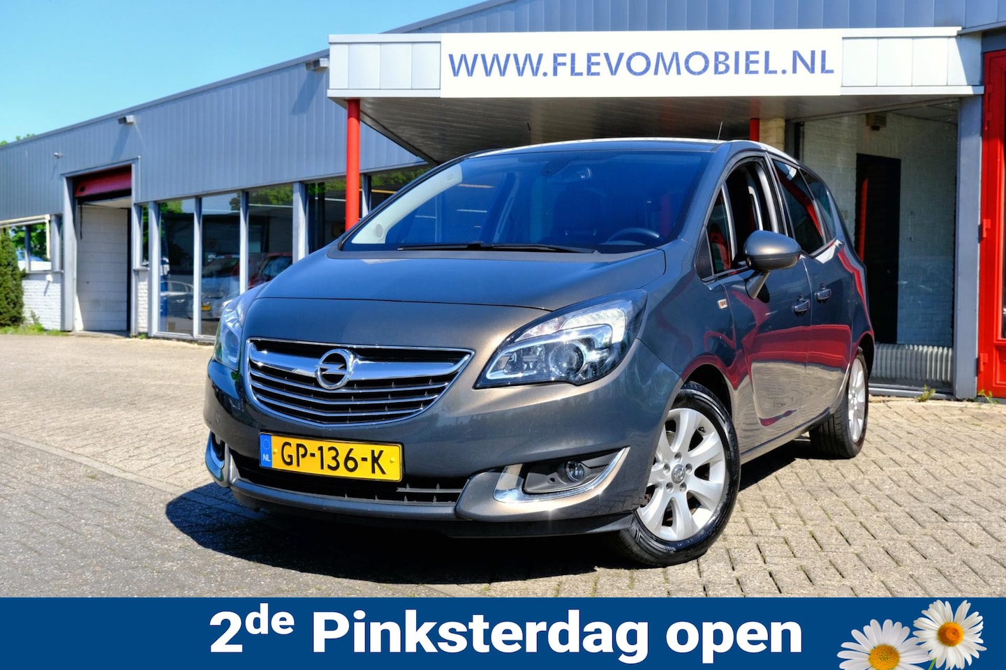 Opel Meriva - 1.4 Turbo 120pk Cosmo Leder|Clima|LMV|Cruise - AutoWereld.nl