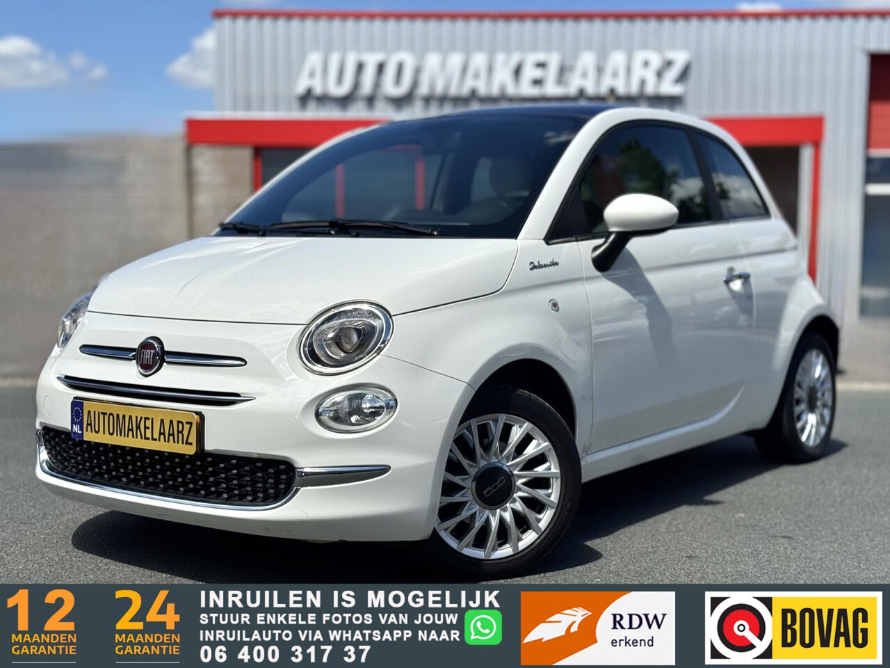 Fiat 500 - 1.0 Hybrid Dolcevita 1.0 Hybrid Dolcevita - AutoWereld.nl